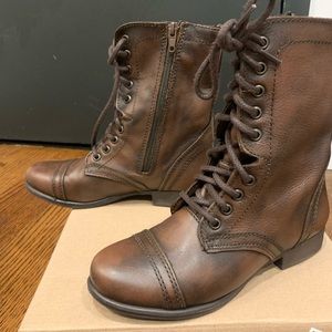 Steve Madden New Combat Boots